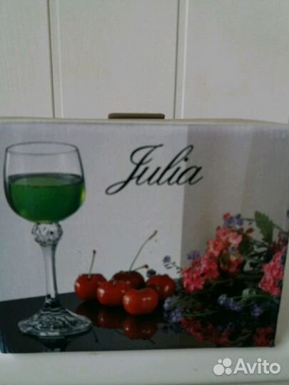 Рюмка bohemia из чешского хрусталя 6шт в упаковке