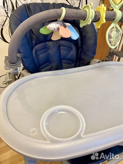 Стул для кормления chicco polly magic relax