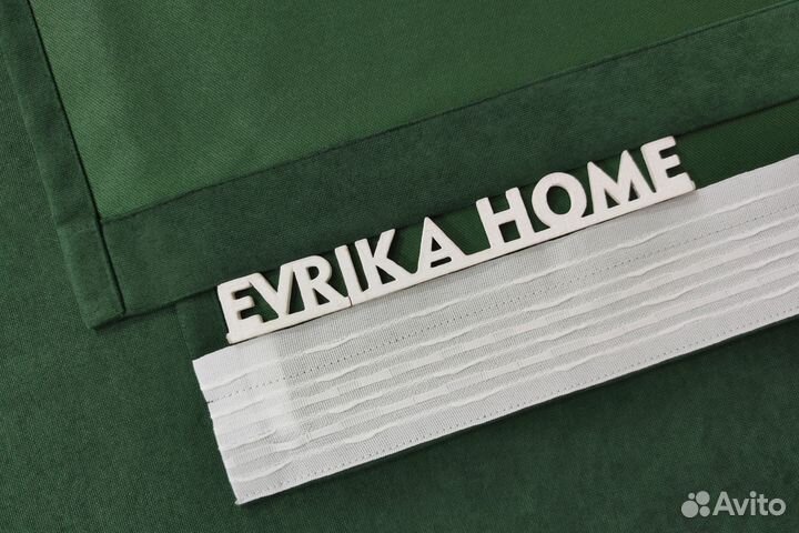 Шторы канвас эдем малахит новые пошив