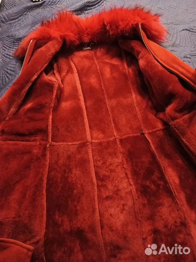 Продам дубленку 40-44р