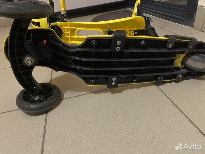 Самокат 3 в 1 с ручкой