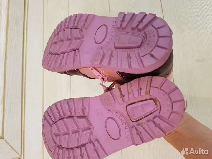 Ботинки для девочки Orthopedic panda р.25