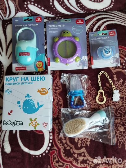 Круг,контейнер,пустышка,термометр,ниблер,щетка