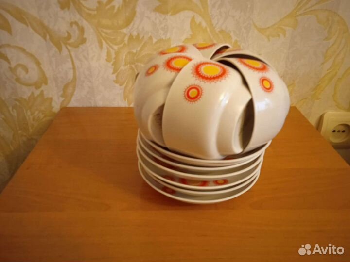 Чайный сервиз Рига RPR. СССР