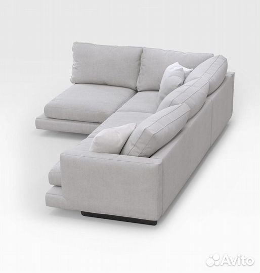 Угловой комбинированный диван Olly