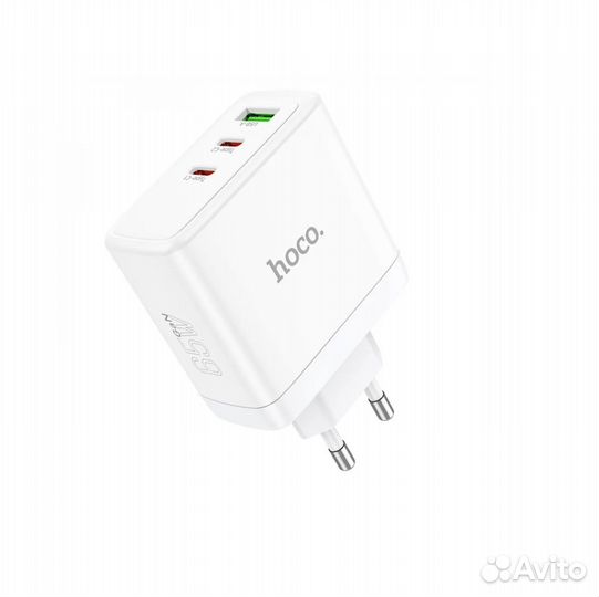Сетевое зарядное устройство Hoco N30 Three-port