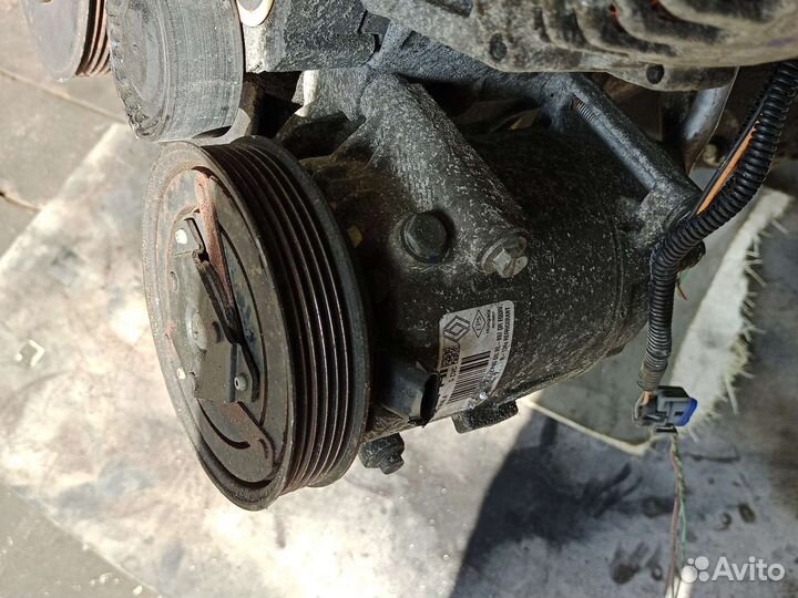 Компрессор кондиционера Рено меган2 -1.6 бензин