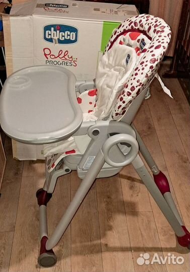 Стульчик для кормления chicco polly progres5