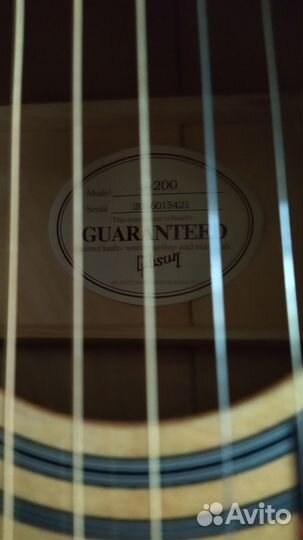 Gibson J-200 звучит как оригинал