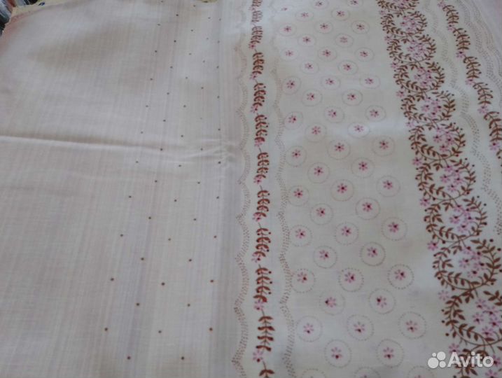 Лён на простынь, полотенца СССР