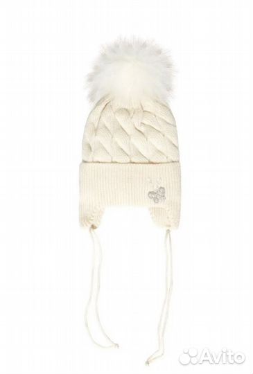Зимняя шапка на девочку 48 52 новая с биркой