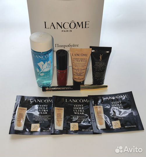 Lancome набор крем помада карандаш
