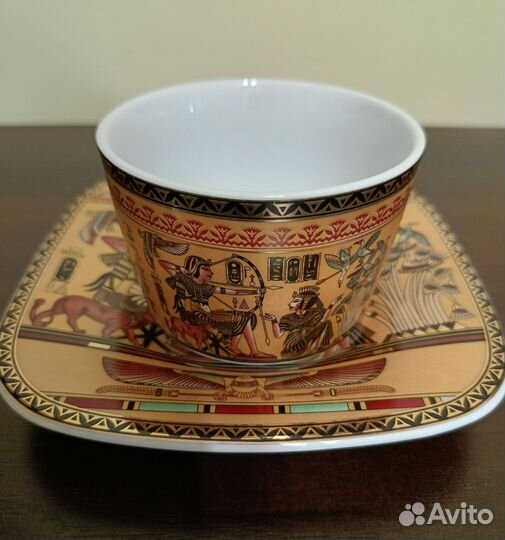 Чашки с блюдцами - 4 пары