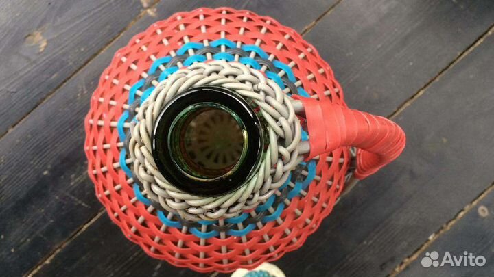 Бутыль стеклянная с оплеткой