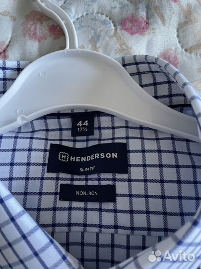 Рубашка хэндерсон handersen 100%хб 54 р-р