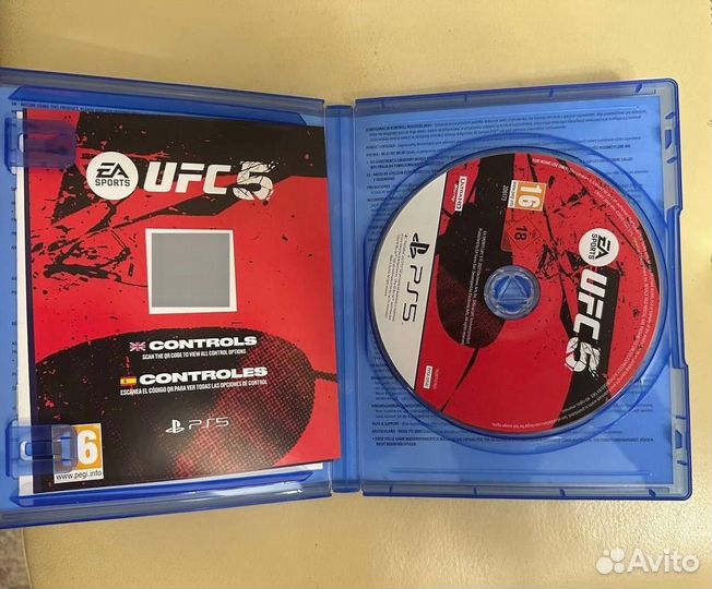 Ufc 5 ps5 диск