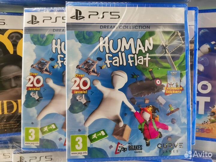 Human Fall Flat Dreem Collection Ps5 диск