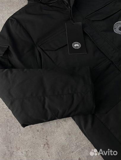 Зимняя куртка Canada Goose черная мужская