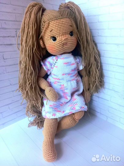 Вязаная кукла