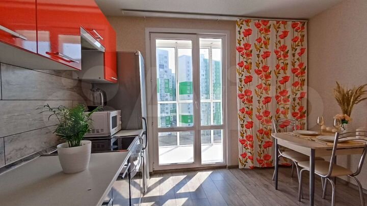 1-к. квартира, 40 м², 8/17 эт.