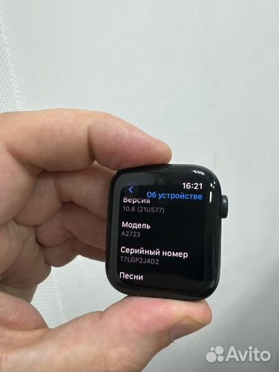 Apple watch SE 2, 44mm, 99 акб, гарантия