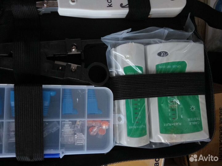 Набор инструментов для ремонта компьютерных сетей