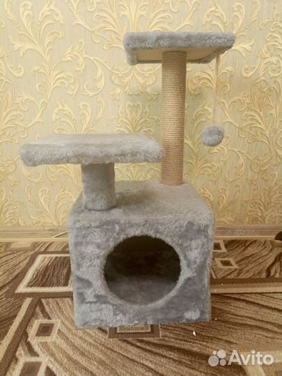 Когтеточка домик для кошки
