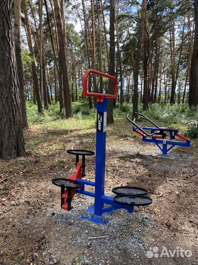 Уличный тренажер степпер, твистер AVU060