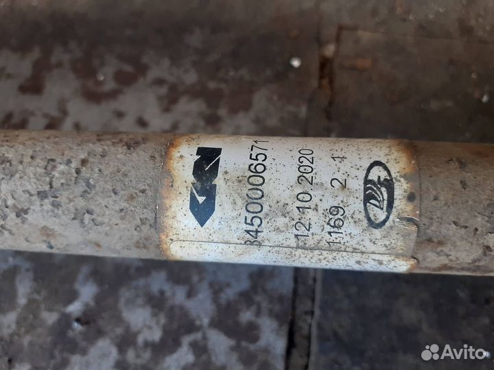 Полуось (привод в сборе) передняя левая, ваз-lada