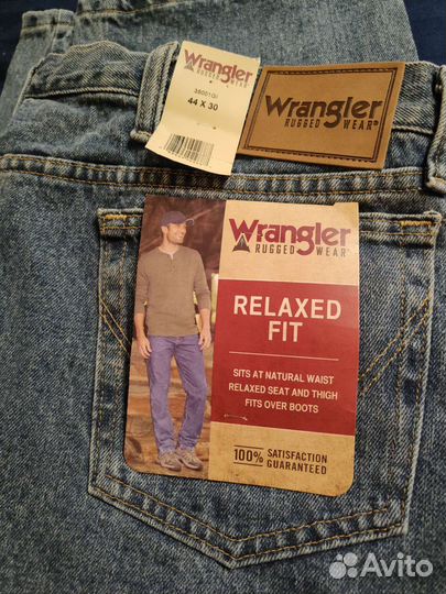 Джинсы Wrangler оригинал р. 58 W44/L30