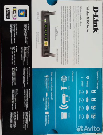 Wi-Fi роутер D-Link DIR-620/D1E