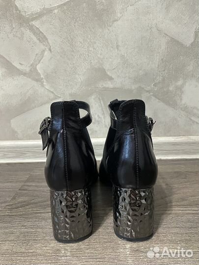 Ботильоны 39 женские натуральная кожа