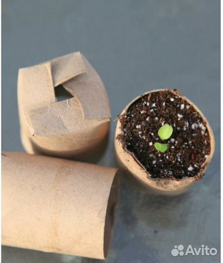 Картонные втулки для рассады 140 шт