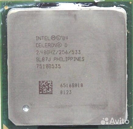 Процессор Intel Celeron D 320J 2.4/533/256k S-478