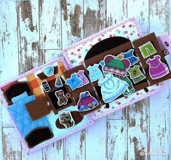 Книжка из фетра 