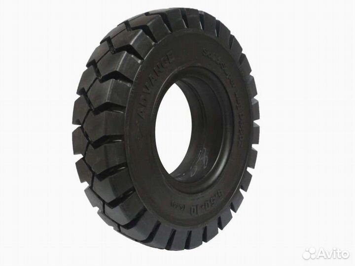 Шина цельнолитая advance 6.50-105.00(OB502) white