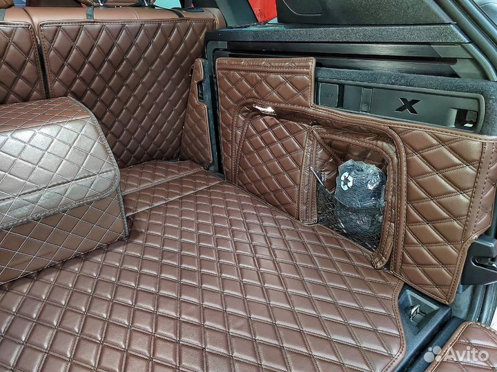 Кожаные автомобильные коврики BMW X5