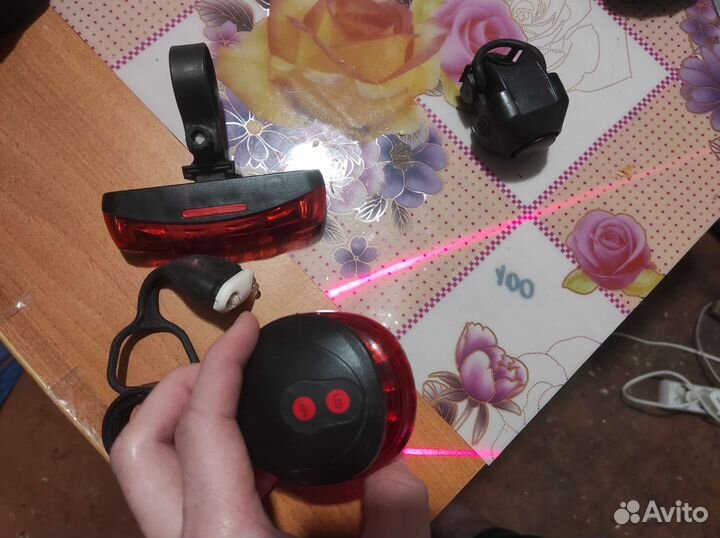 Фонари велосипедные, звонок