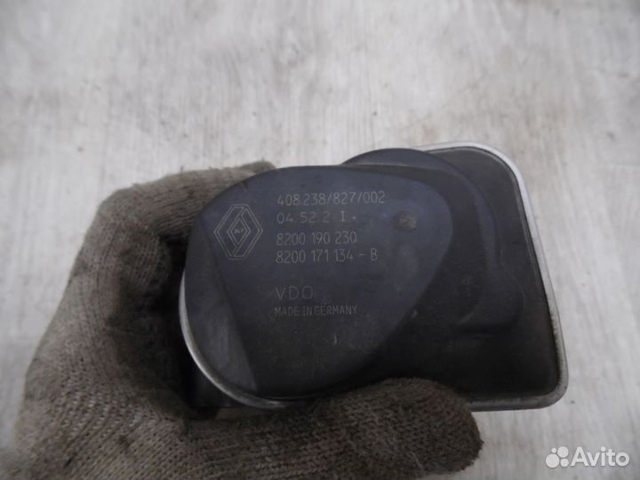 Заслонка дроссельная механическая Renault Megane I