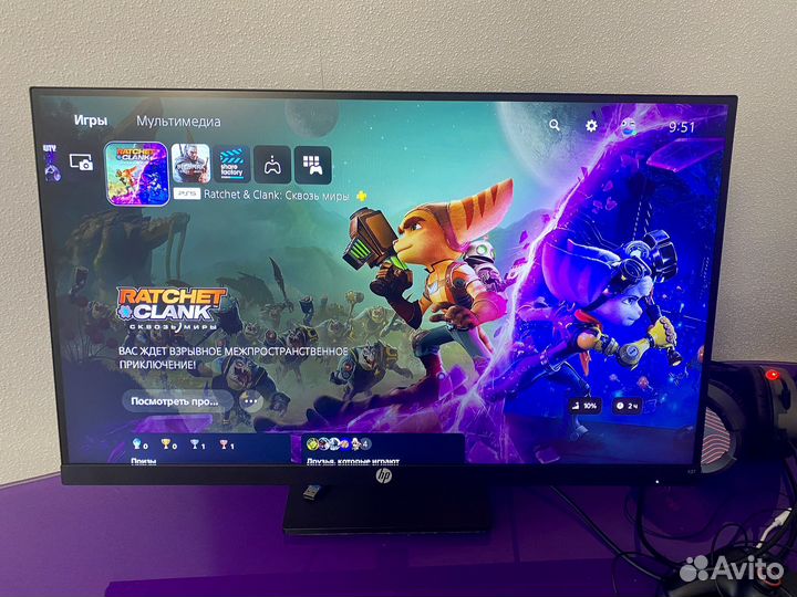 Игровой монитор HP X27