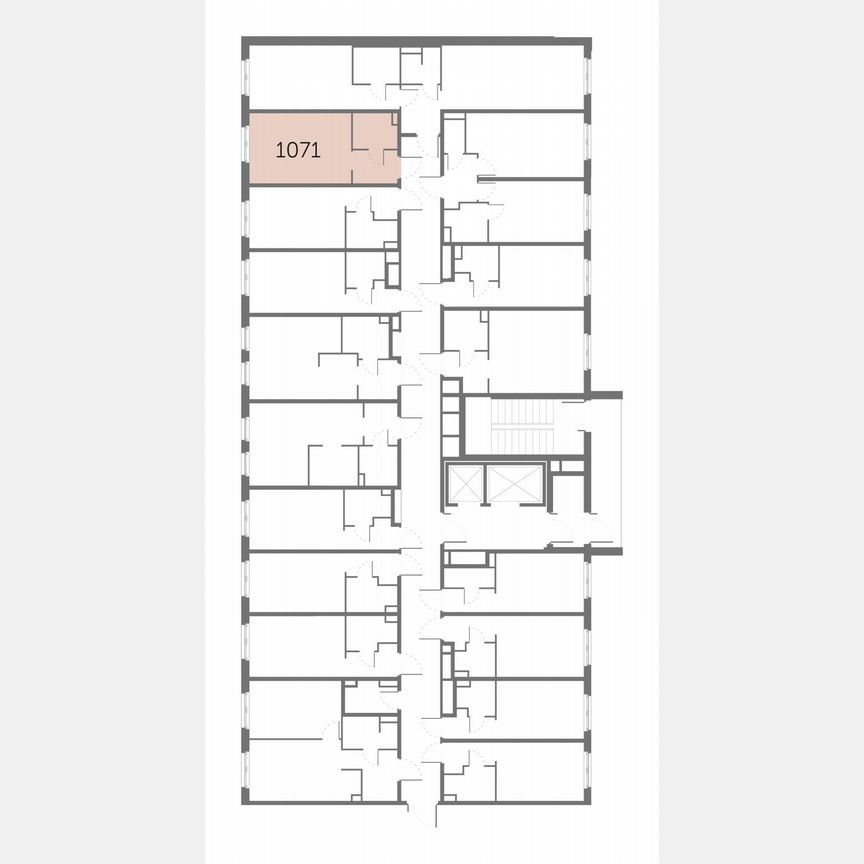 Апартаменты-студия, 23,9 м², 6/17 эт.