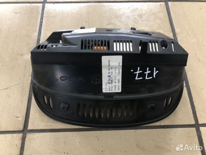 Информационный дисплей BMW 5 E60 рестайлинг