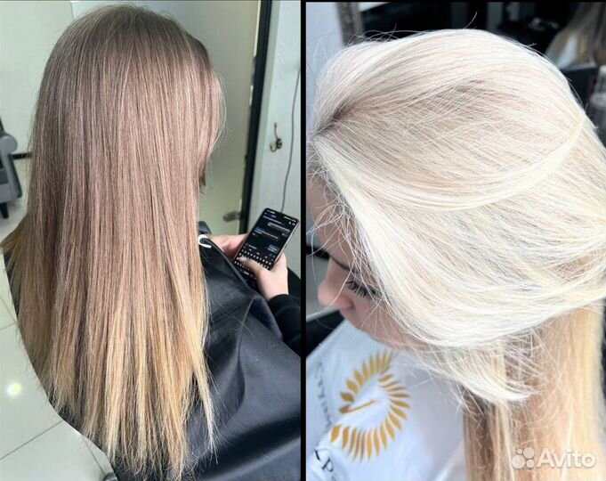 Окрашивание волос