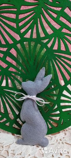 Кролик из фетра