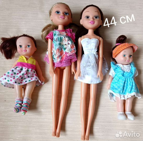 Куклы, пупсы игрушки пакетом