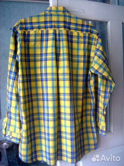 Хлопковая мужская рубашка