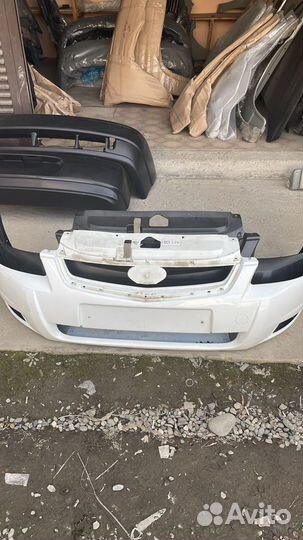 Приора 2–Бампера Перед Крашенные Новый