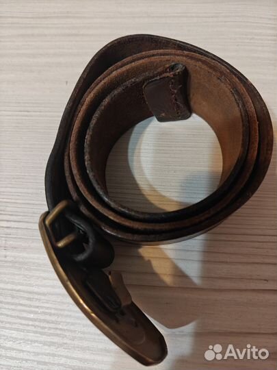 Ремень кожаный винтаж. Odra