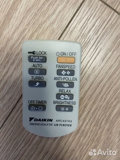 Воздухоочиститель Daikin