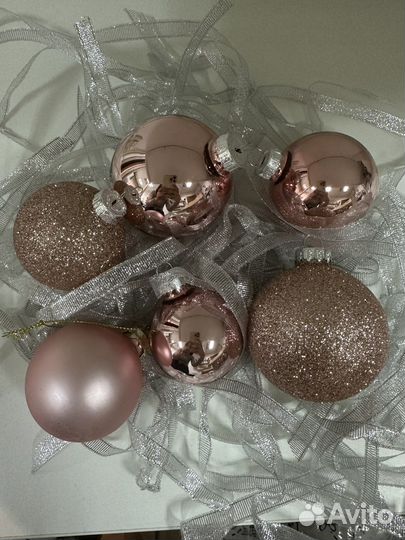 Елочные игрушки стекло